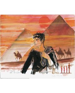Moulinsart Corto Maltese 31001114 Carte postale El Giza 17,5x12,5cm