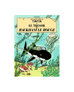 Tintin Moulinsart Double Postcard 16,5x12,5cm - 31080 Le Trsor Rockham le Rouge