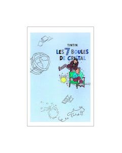 Tintin Moulinsart Double Postcard 16,5x12,5cm - 31157 World Les 7 Boules de Cristal