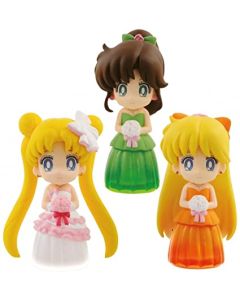 Banpresto Sailor Moon Clear Colored Sparkle Dress Collection Vol.2 (3 Pieces)