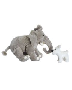 Tintin Peluche Plush 35127 Milou & Elephant