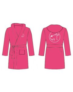 Tintin Linge de Maison 130323 Peignoir Tintin & Milou - Rose 6-8Ans