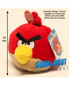 App Toys Giochi Preziosi - Plush Angry Birds - Sonoro 10 cm Red Rosso