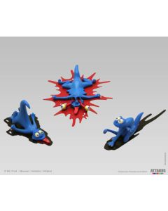 Attakus - Figures BD - Trolls de Troy Pack de 3 schfoumpfs 2