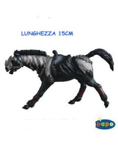 38902 CAVALLO UOMO NERO SENZA VOLTO