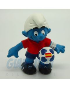 Schleich Puffi 2.0792 Puffo Calciatore Spagnolo