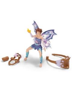 Schleich Elfen Bayala 42099 Limeya set da cavallo