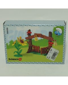 4.0050 40050 Playsat 3. Gate Playset Smurf Entrata dei Puffi 2A + BOX 5
