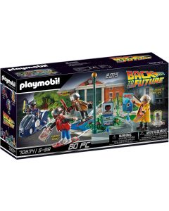 Playmobil 70634 Back to The Future Parte II Inseguimento sull'Hoverboard