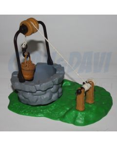 4.0090 40090 Playsat 7. Well Playset Smurf Pozzo dei Puffi 1A