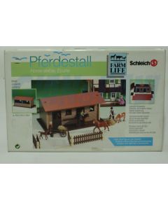 Schleich Farm Life Horse Club 40163 Horse Stable Pferdestall in Original Box