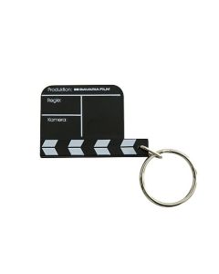 Bavaria Film Ciak in Plastica Keyring dimensioni 3x4cm