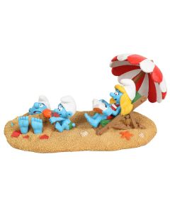 The Smurfs Aqua Della 234/472552 Smurfs Beach Smurfette & Baby Smurf