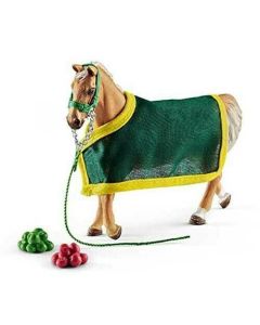 Schleich Farm Life Horse Club 42398 Stallone Trakehner con Coperta FC