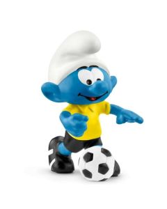 The Smurfs Schleich 2.0806 Football Smurf with ball