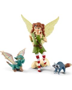 Schleich Elfen Bayala 70581 Movie Maeween con Nugur e Piuh
