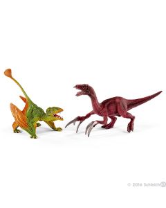 Schleich Dinosaurs 41425 Dimorfodonte e Terizinosuro Piccoli