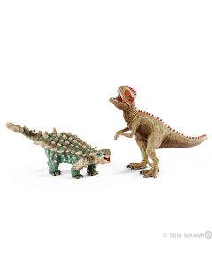 Schleich Dinosaurs 41426 Saicania e Gigantosauro Piccoli