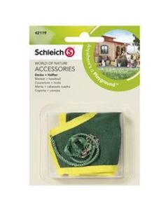 Schleich Farm Life Horse Club 42119 Coperta + Testiera