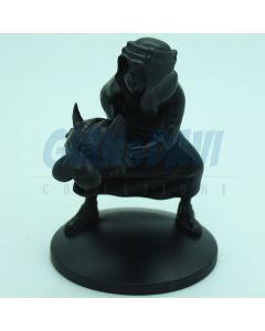 42167 Abdallah Monocrome Black SATINE'