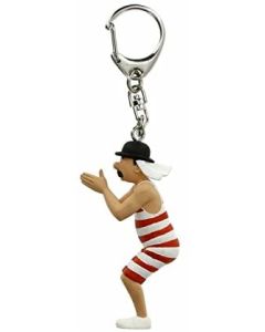 Tintin PVC Key Ring Big 42459 Dupond Bagneur 9cm