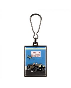 Tintin Metal keyring 42518 Album Soviets Colored