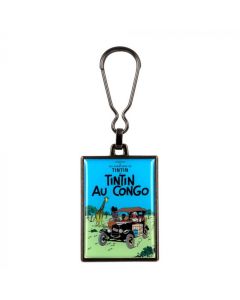 Tintin Metal keyring 42519 Album Congo