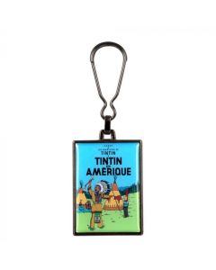 Tintin Metal keyring 42521 Album Amerique