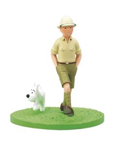 Tintin Coffret Scene Plastique 43100 TINTIN EXPLORATEUR