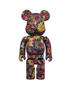Medicom Toy BE@RBRICK Psychedelic Paisley Bears 1000%