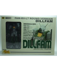 GINGA HYORYU VIFAM - Round Vernian FAM-RV-L7 Dillfam Mecha Figure