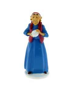 Tintin Figurines en Alliage Carte de Vœux 1972 46504 Dame Gitane