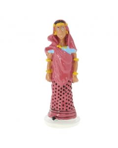 Tintin Figurines en Alliage Carte de Vœux 1972 46508 Yamilah