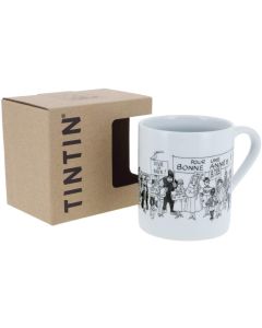 Tintin Vaisselle Tintin & Côté Table 47976 Mug Carte de Voeux