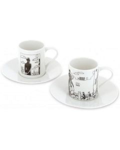Corto Maltese Vaisselle & Côté Table 47982 Set Espresso Cups Venice
