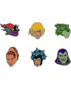 MOTU Masters Of The Universe Cinereplicas Pin Badge Set of 6