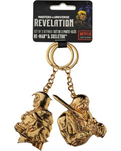 MOTU Masters Of The Universe Cinereplicas Set of 2 Keyrings He-Man & Skeletor