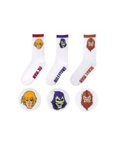 MOTU Masters Of The Universe Cinereplicas Socks Chaussettes 3 Pairs He-Man ecc