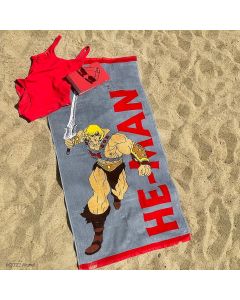 MOTU Masters Of The Universe Cinereplicas Beach Towel He-Man 140x70cm