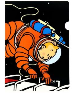 Tintin Cartoleria 15124 Plastic Sleeves - A4 Tintin Lune