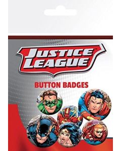 GB Eye Mix Pins Spille Button Badges DC Comics Justice League