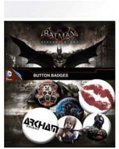 GB Eye Mix Pins Spille Button Badges DC Comics Batman Arkham Knight