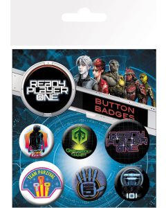 GB Eye Mix Pins Spille Button Badges Ready Player One