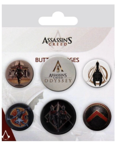 GB Eye Mix Pins Spille Button Badges Assassin's Creed