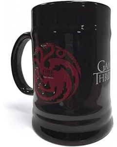 Sd Toys Merchandising Stein Boccale GOT Game of Thrones Fire Blood Targaryen Black