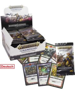 Warhammer Age of Sigmar - Champions Sammelkartenspiel Boosterpackungen