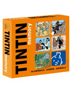 Tintin Game 51071 Memory game Theme Animals from the Tintin Albums