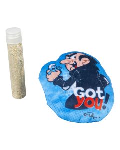 The Smurfs DUVO 13601 Gargamel Catnip Toy 9x2x10cm 