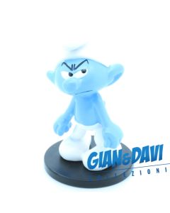 The Smurfs Blue Resin Puppy - 700104 Grouchy Smurf