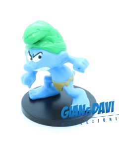 The Smurfs Blue Resin Puppy - 700107 Wild Smurf